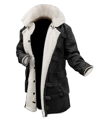 Men’s long black trench coat with formal style – Livra Jackets