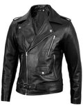 Men’s Black Leather Biker Jacket | Livra Jackets – Genuine Leather Jacket | Livra Jackets