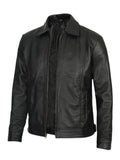 Men’s Black Leather Jacket – Classic Slim Fit Style | Livra Jackets – Genuine Leather Jacket | Livra Jackets