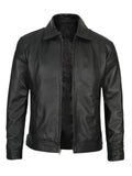 Men’s Black Leather Jacket – Classic Slim Fit Style | Livra Jackets – Genuine Leather Jacket | Livra Jackets