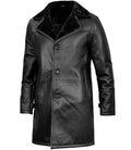 Men’s Black Shearling Leather Coat – Winter Warm Long Jacket | Livra Jackets – Genuine Leather Jacket | Livra Jackets