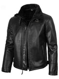 Men’s Black Shearling Leather Jacket – Warm Lined Classic Style | Livra Jackets – Genuine Leather Jacket | Livra Jackets