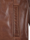 Men’s Brown Leather Jacket – Slim Fit Classic Style | Livra Jackets – Genuine Leather Jacket | Livra Jackets