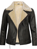 Men’s Dark Brown Shearling Leather Jacket – Winter Luxury | Livra Jackets – Genuine Leather Jacket | Livra Jackets