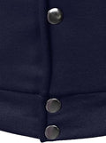 Navy Blue & White Hooded Varsity Jacket – Baseball Letterman | Livra Jackets – Genuine Leather Jacket | Livra Jackets