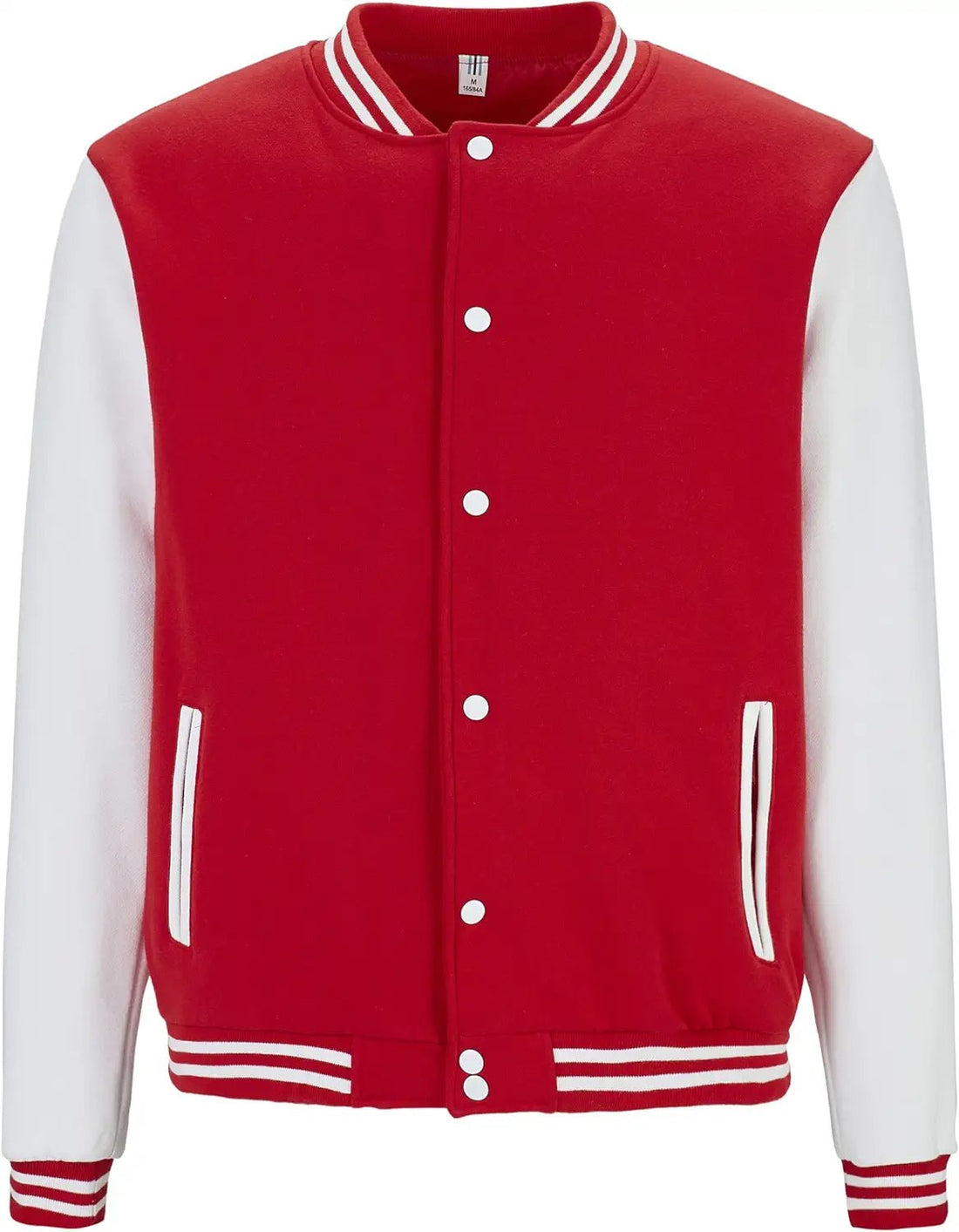 Red & White Varsity Jacket – Classic Baseball Letterman | Livra Jackets – Genuine Leather Jacket | Livra Jackets