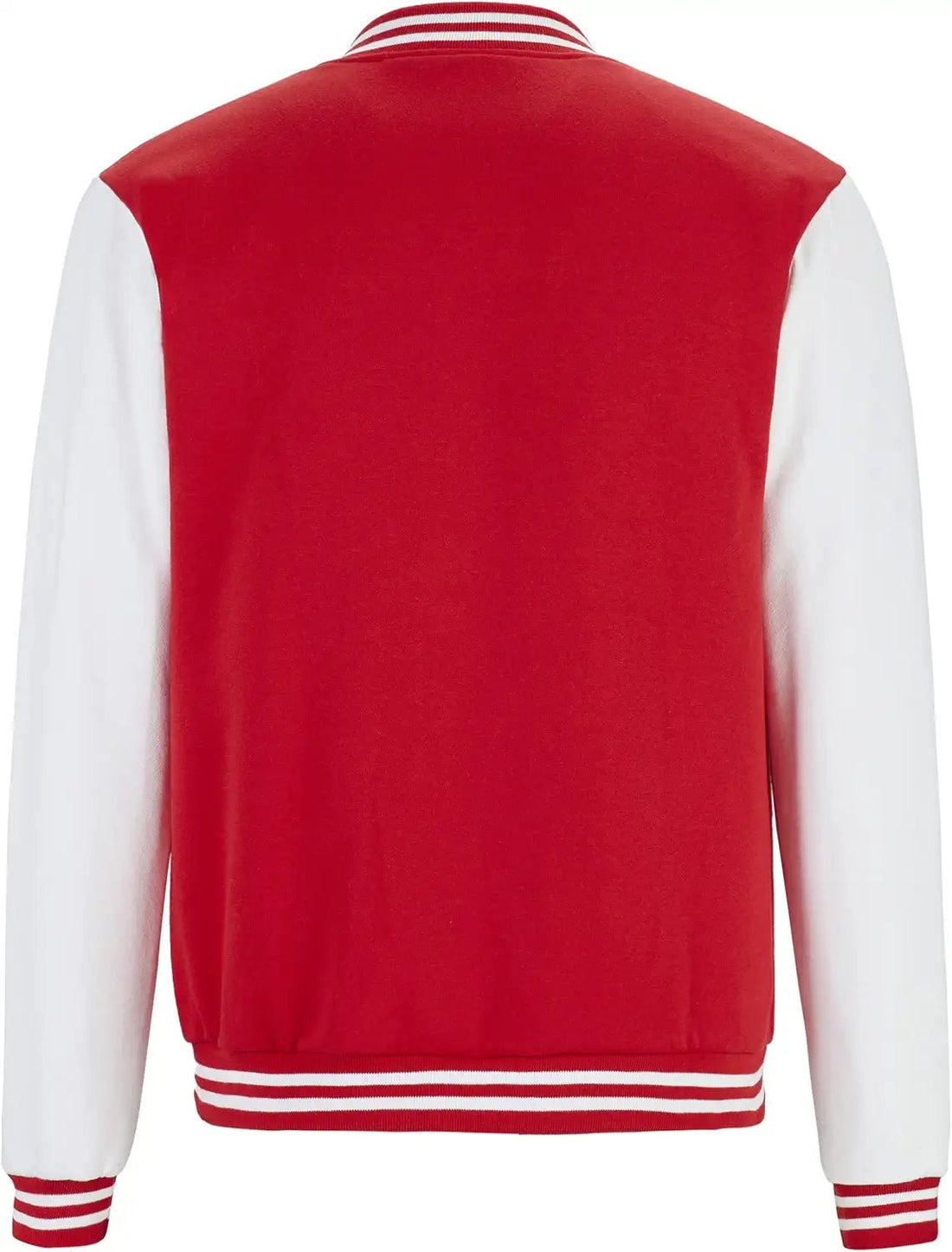 Red & White Varsity Jacket – Classic Baseball Letterman | Livra Jackets – Genuine Leather Jacket | Livra Jackets