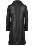 Women’s Black Leather Car Coat – Genuine 3/4 Length Leather | Livra Jackets – Genuine Leather Jacket | Livra Jackets